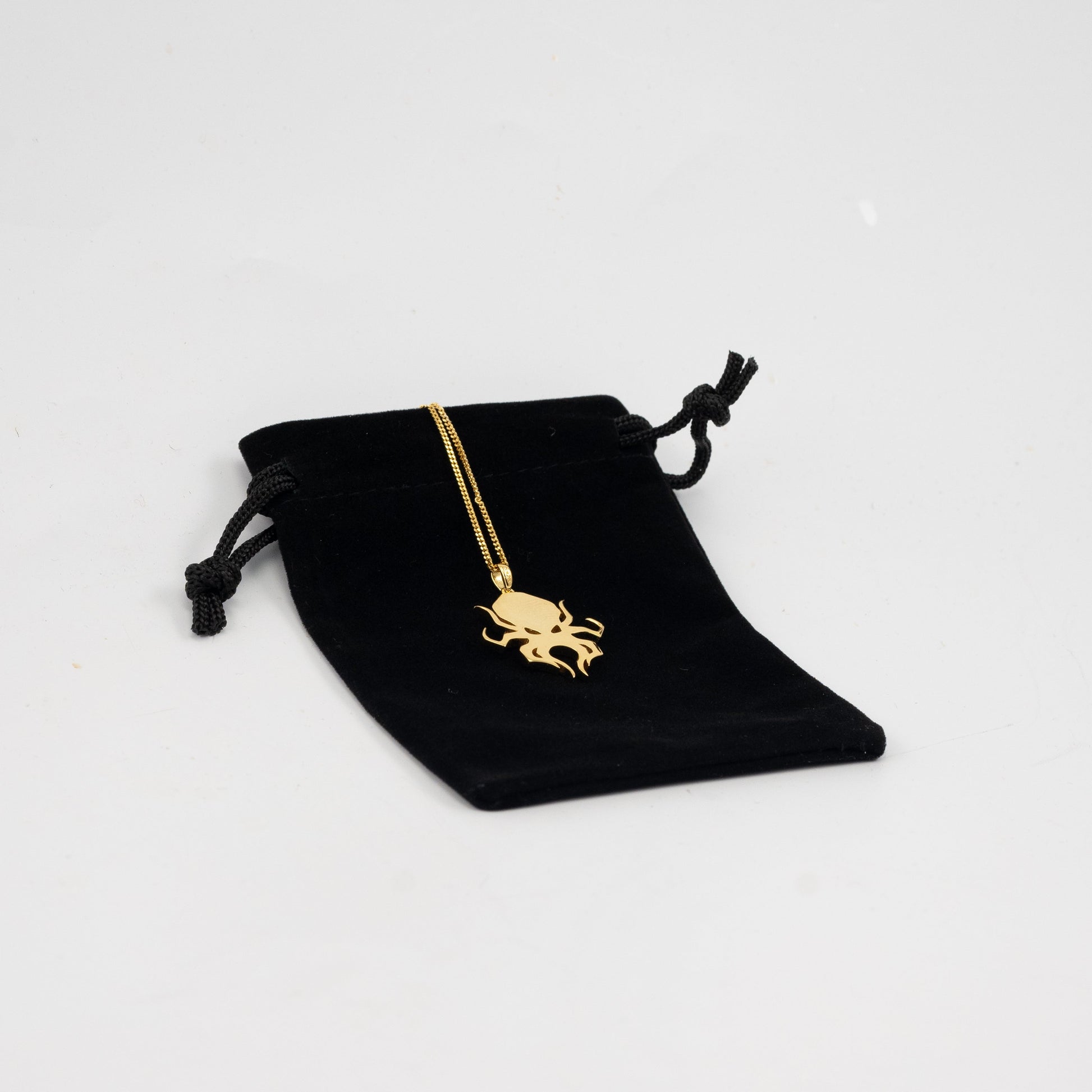 KRAKEN PENDANT- GOLD- CHAIN - Kraken 