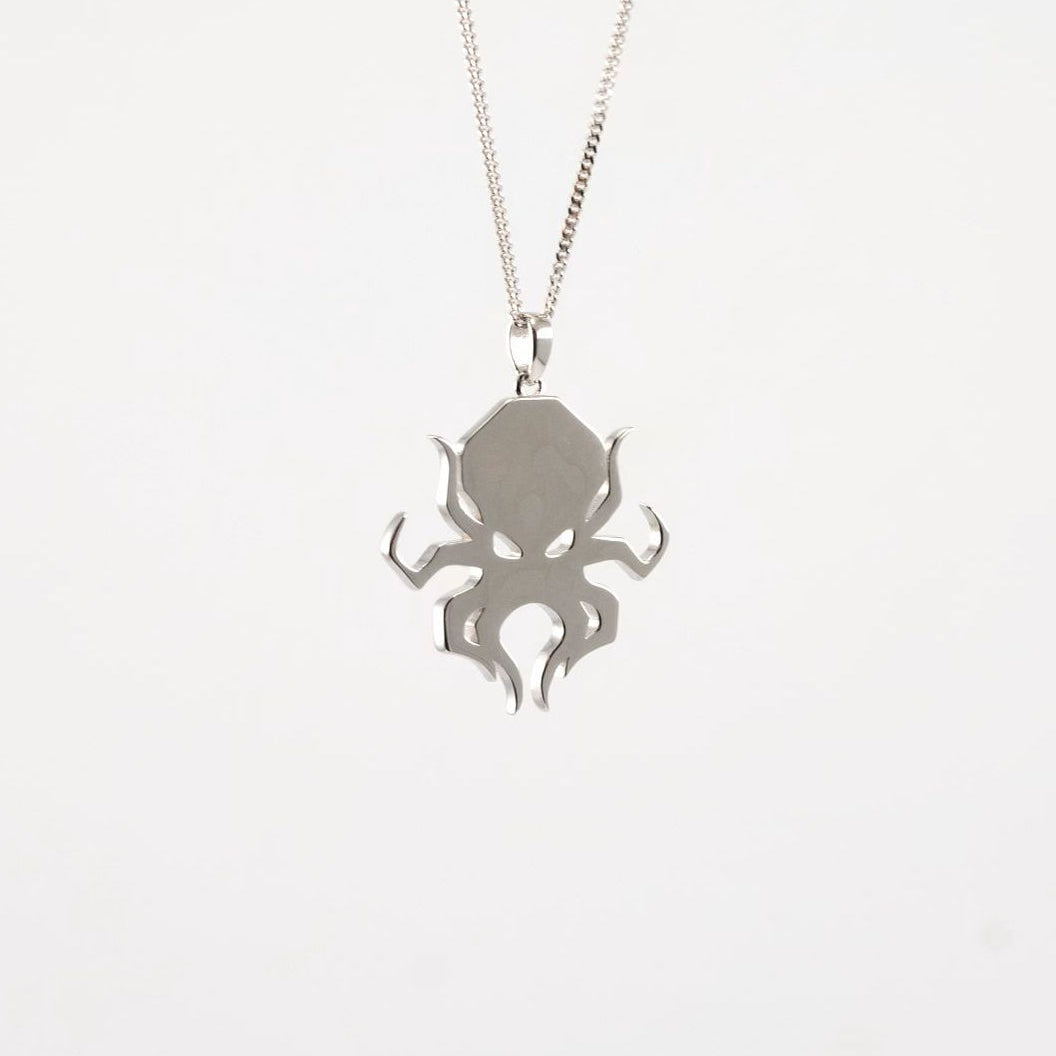 KRAKEN PENDANT- SILVER - CHAIN - Kraken 