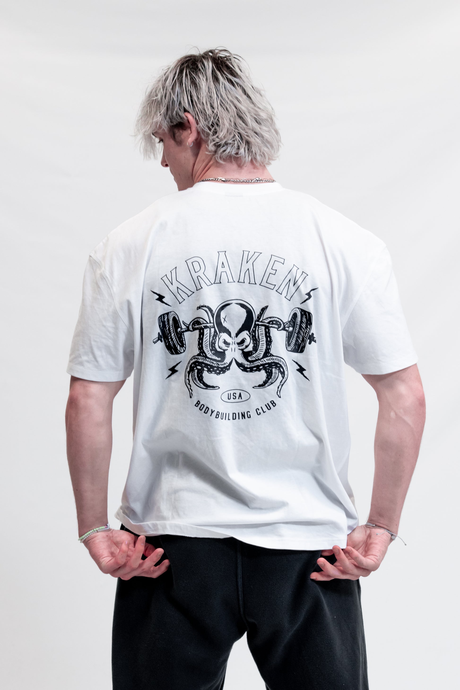 OVERSIZED T - CHARCOAL - Kraken 