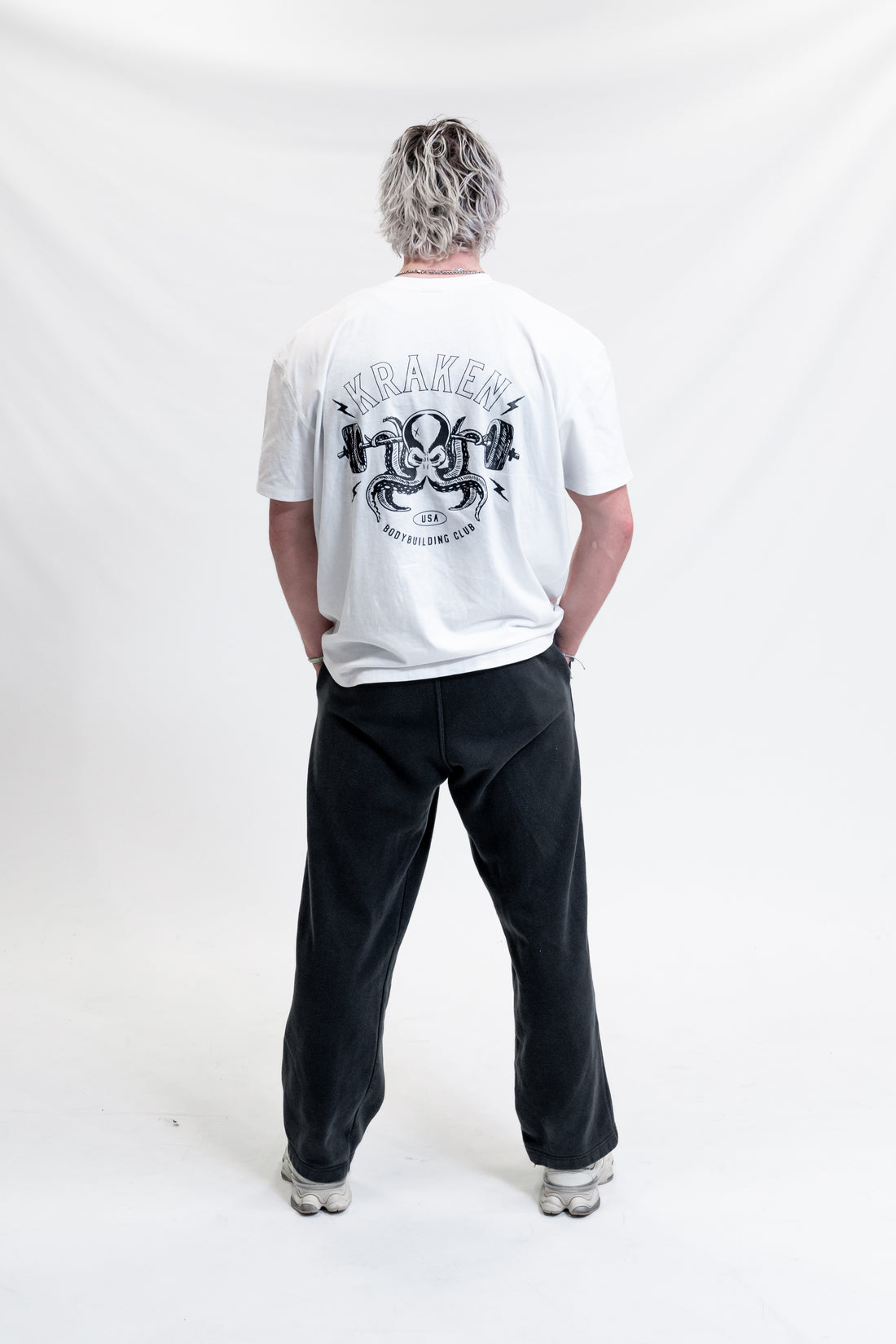 OVERSIZED T - CHARCOAL - Kraken 