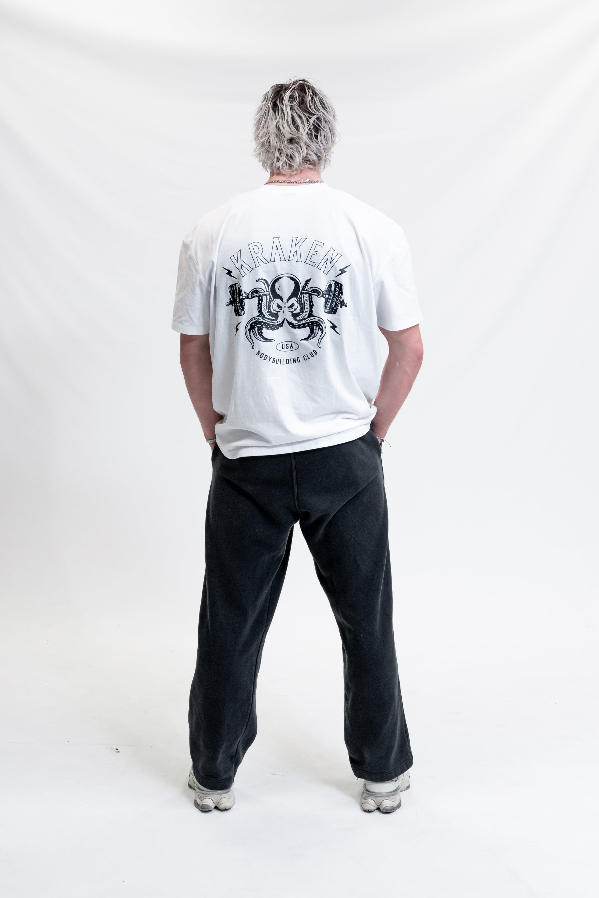 OVERSIZED T - CHARCOAL - Kraken 