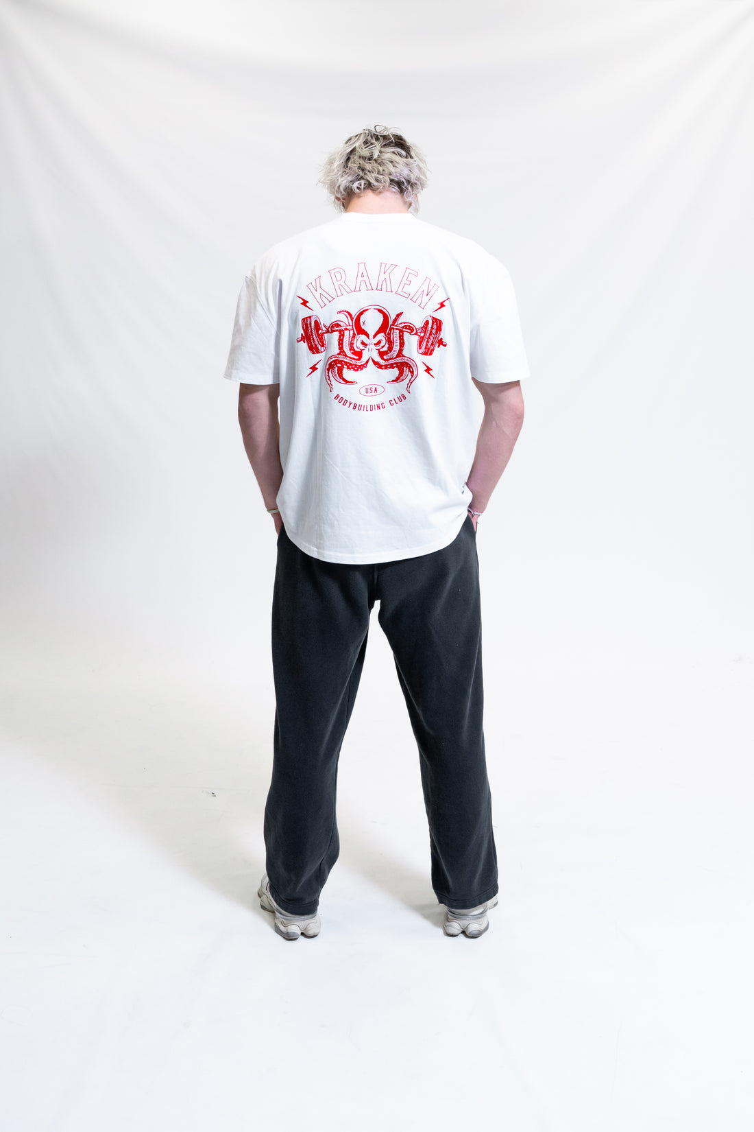 OVERSIZED T - RED - Kraken 