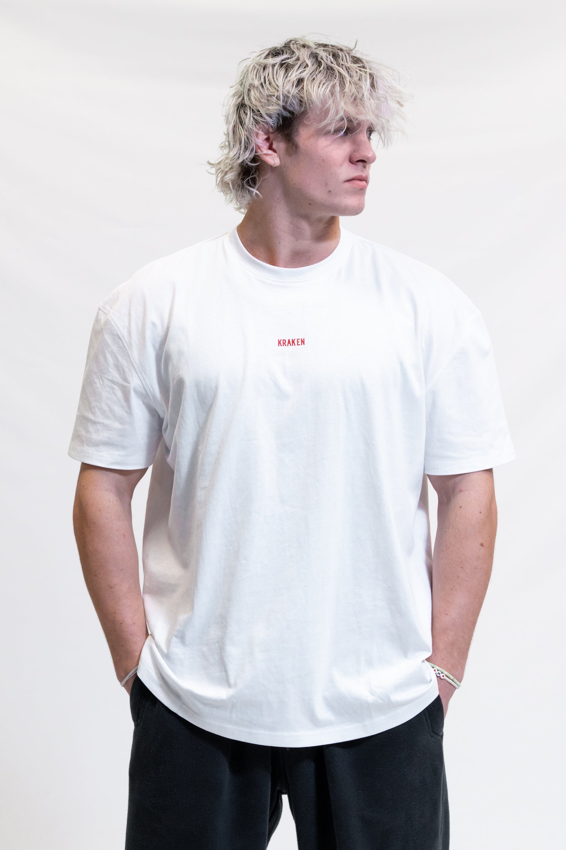 OVERSIZED T - RED - Kraken 